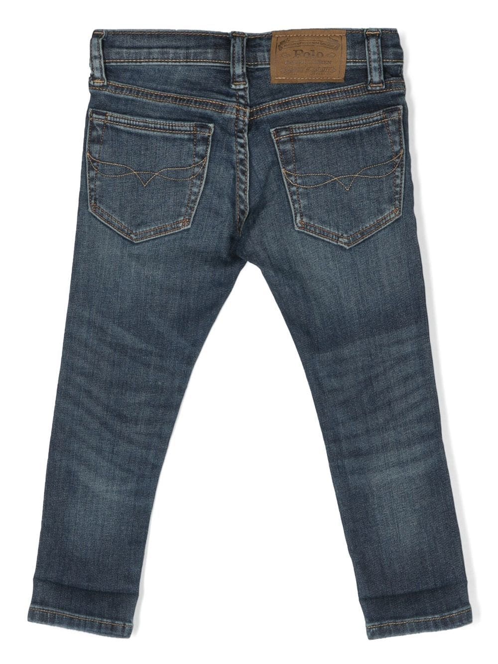 Ralph Lauren Kids Slim-fit jeans - Blauw