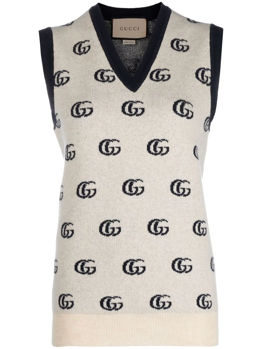 

Gucci GG jacquard knitted jumper - Neutrals