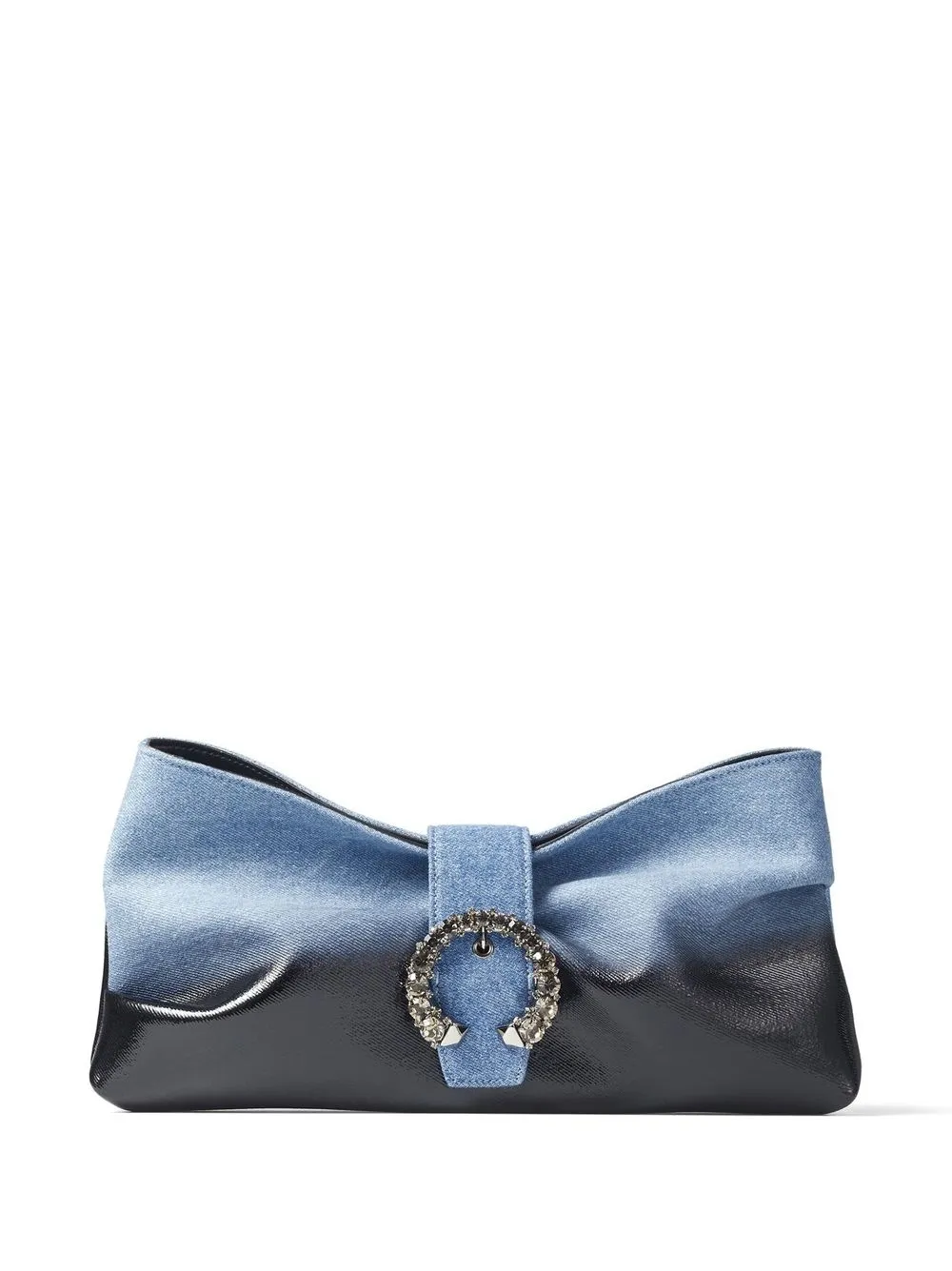 

Jimmy Choo Madeline soft clutch bag - Blue