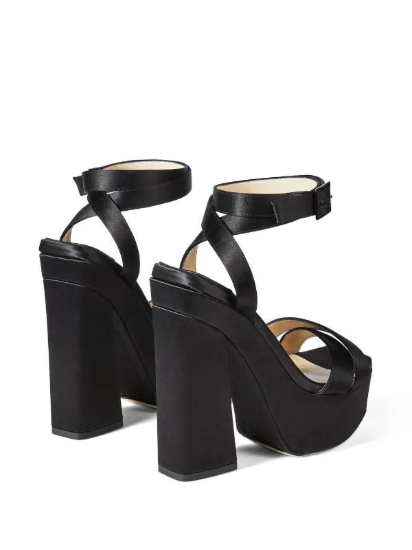 Jimmy choo satin discount sandals