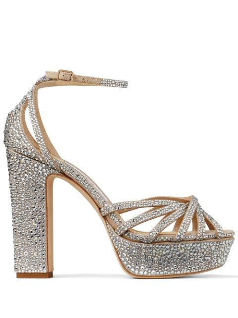 Jimmy Choo Isra 120mm studded platform sandals Women