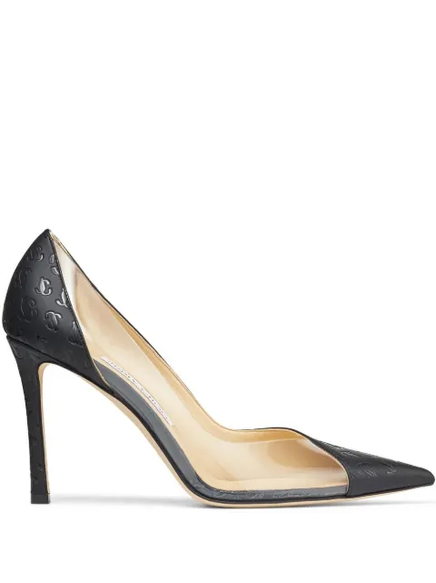 Jimmy Choo zapatillas Cass con tacón de 95mm