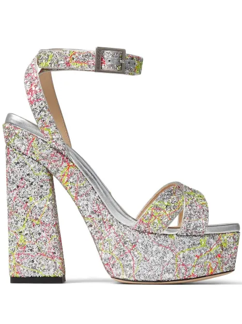 Sandales Gaia à plateforme 140 mm - Jimmy Choo - Modalova