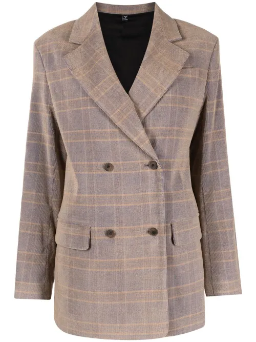 Blazer à carreaux - MCQ - Modalova