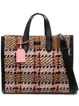 Kate Spade check-pattern tote-bag - Farfetch