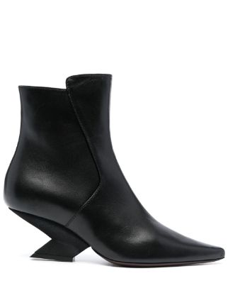 Roberto Festa Sculpted Heel Ankle Boots - Farfetch