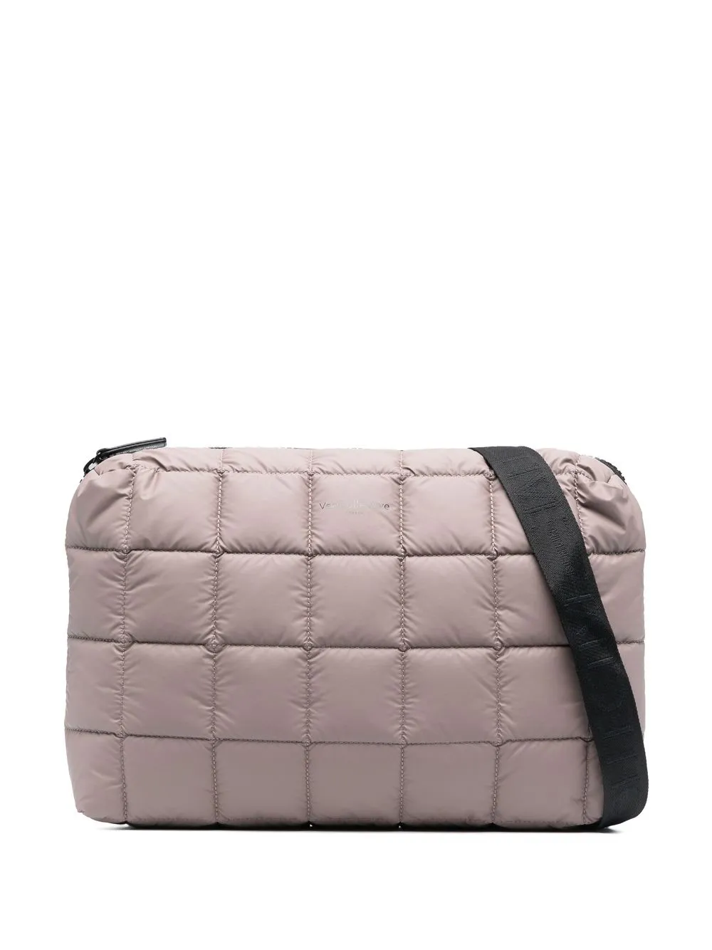 

VeeCollective quilted zipped crossbody bag - Neutrals