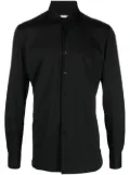 Xacus button-down fastening shirt - Black