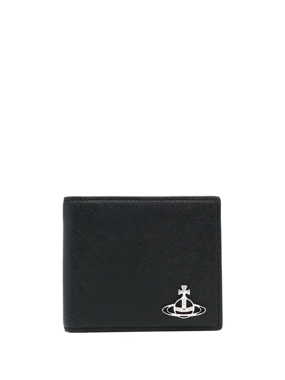 

Vivienne Westwood Orb-plaque folding wallet - Black