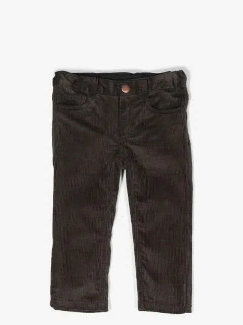 Bonpoint pantalones de pana rectos