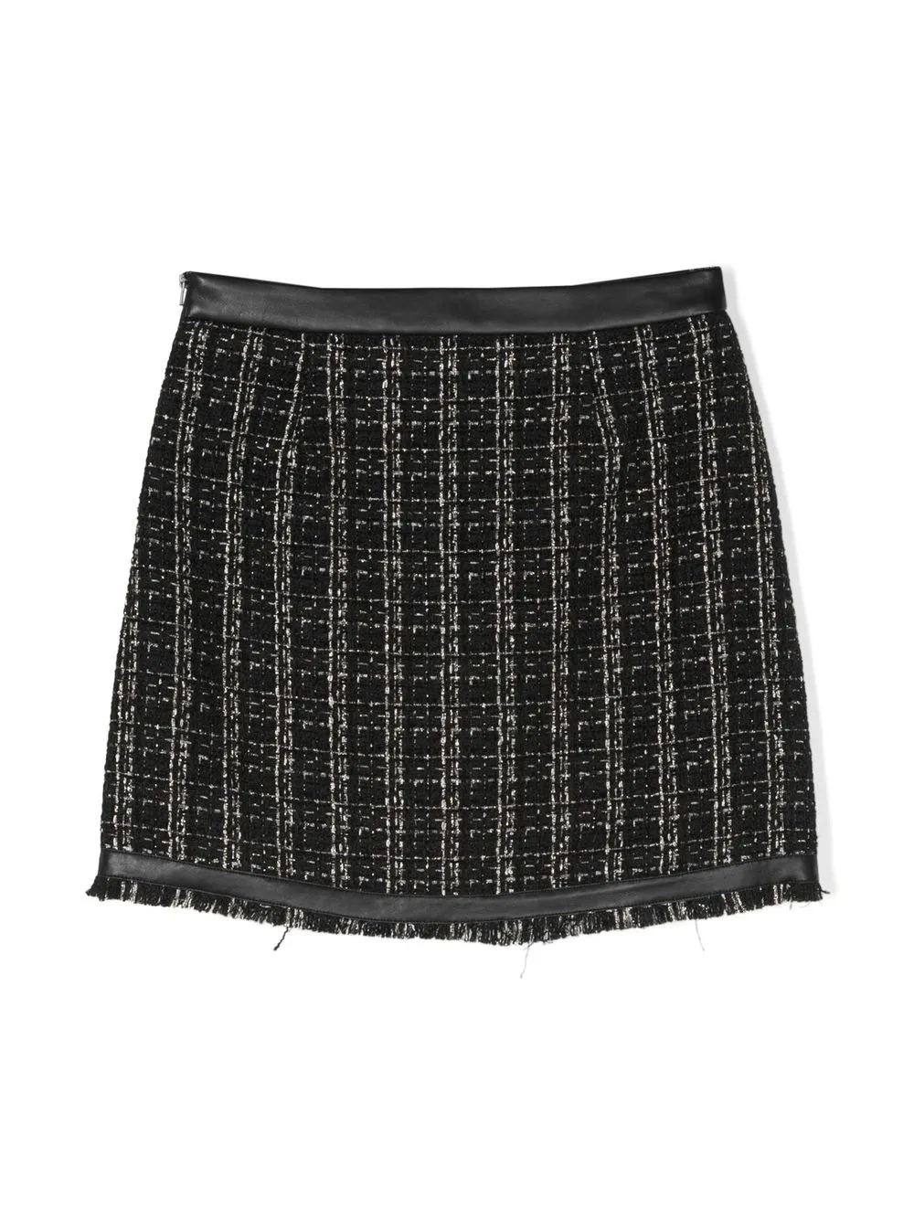 TWINSET Kids Rok met kettingdetail - Zwart
