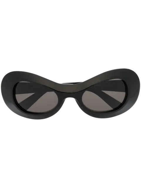 Ambush Eyewear polished oval-frame sunglasses