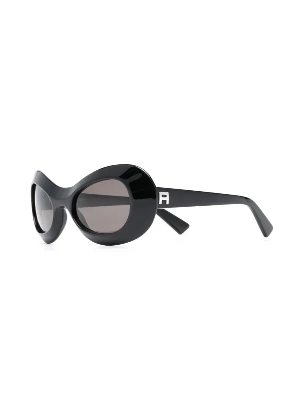 Ambush Eyewear オーバルフレーム サングラス | ブラック