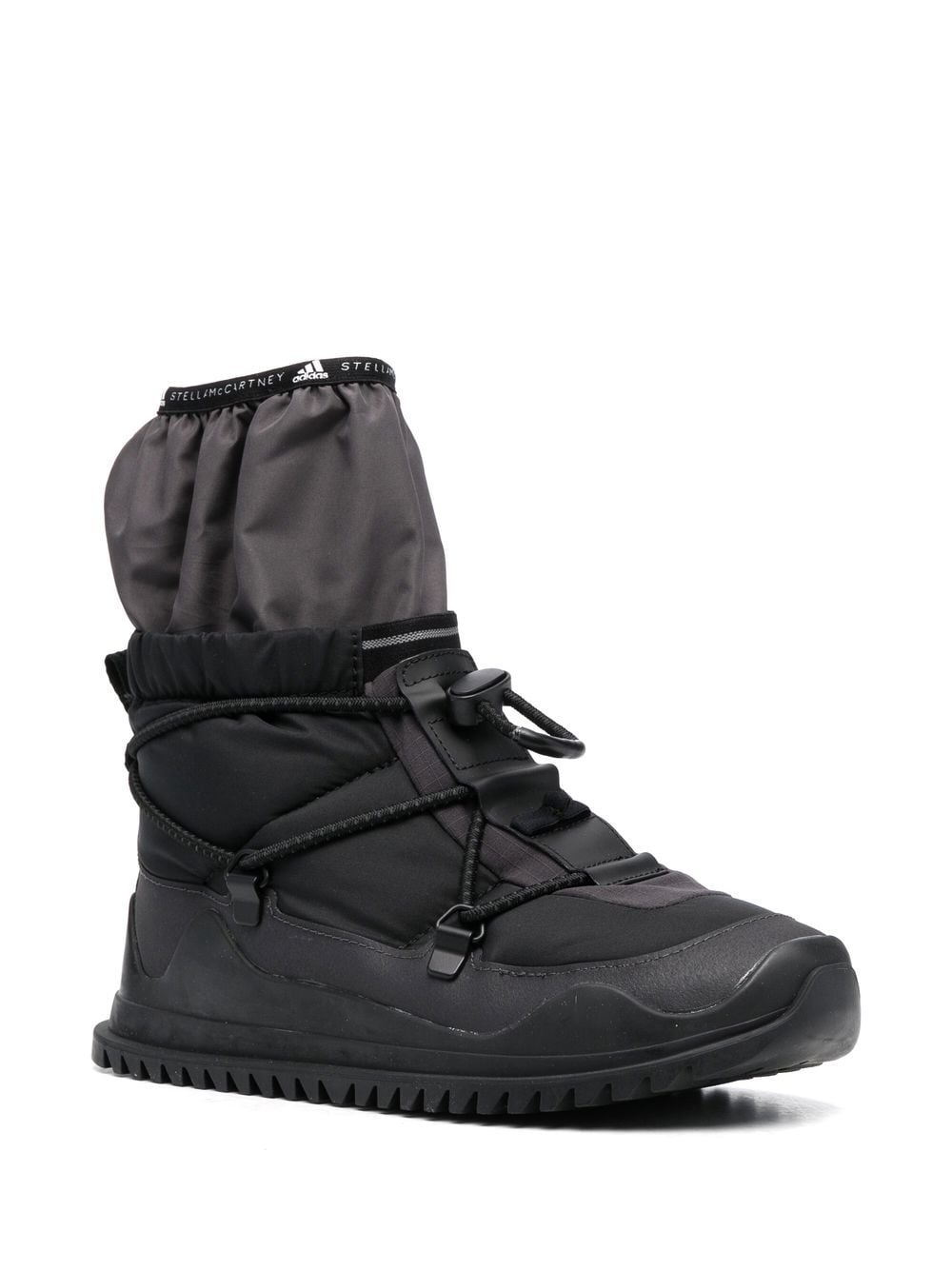 Shop Adidas By Stella Mccartney Stivaletto Chunky Boots In Schwarz