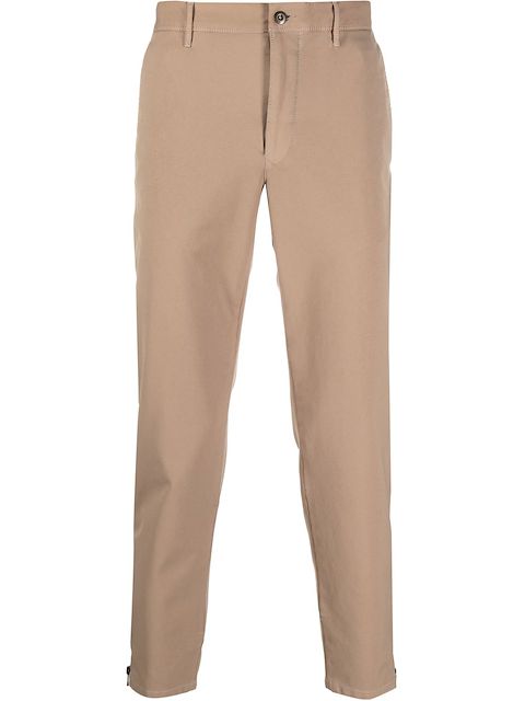 Incotex cropped chino trousers