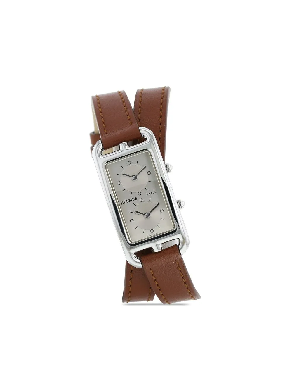 

Hermès reloj Cap Cod Nantucket de 31mm 2010 pre-owned - Plateado