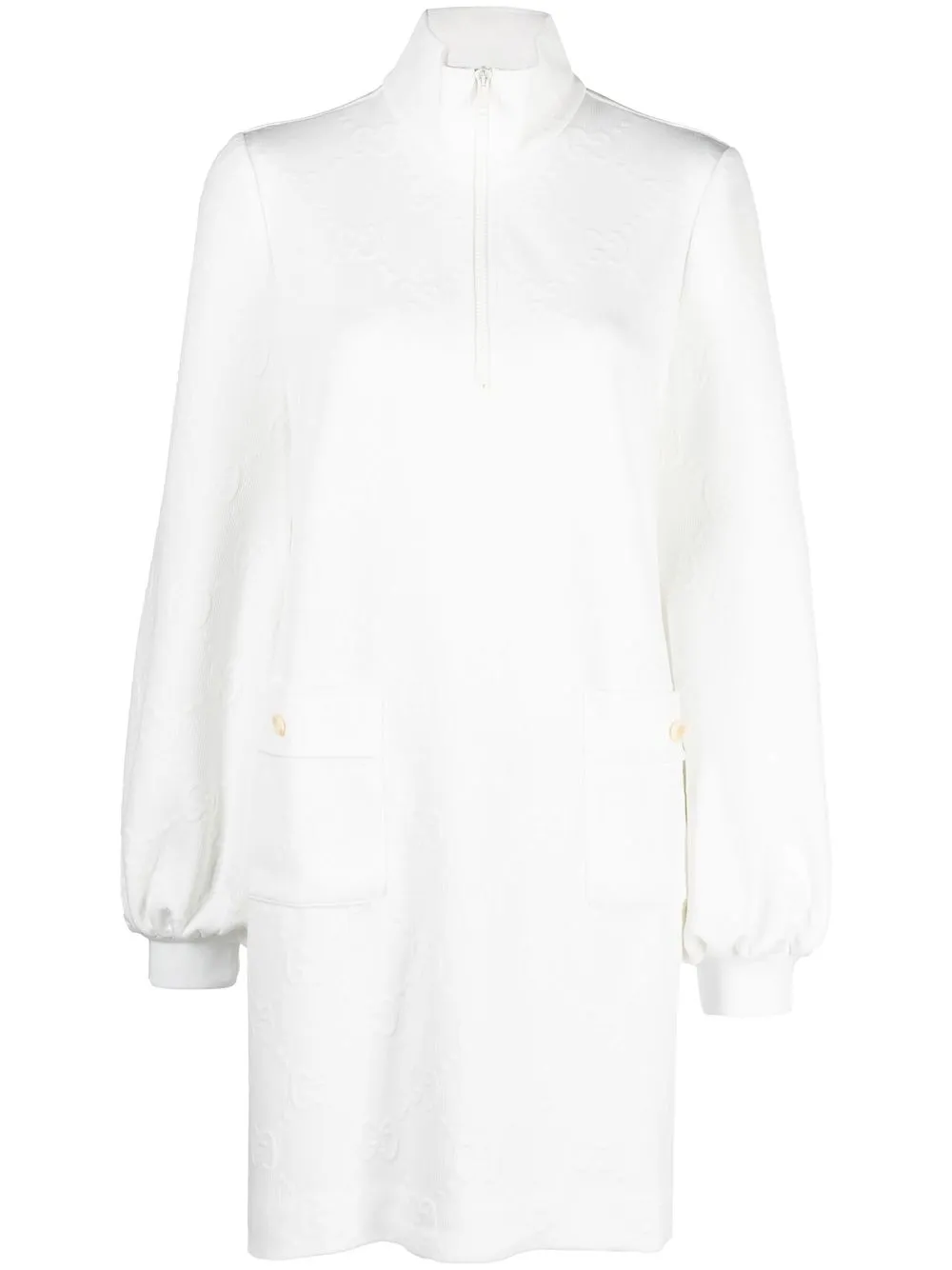

Gucci GG jacquard dress - White