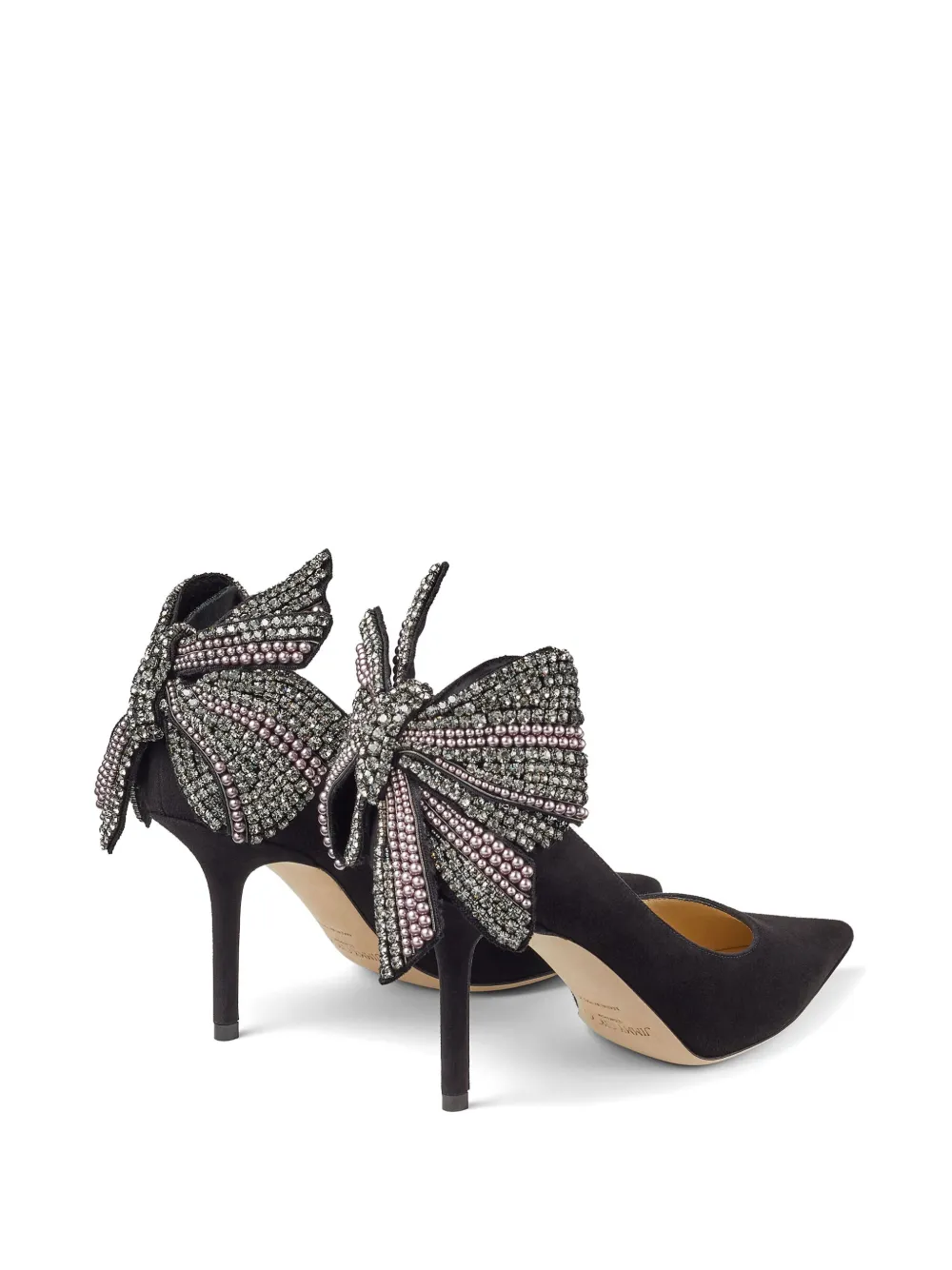 Jimmy Choo Love 85 bow-detail pumps Black