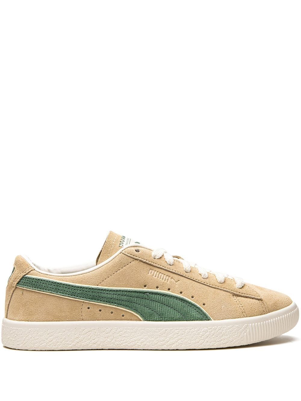 Puma X Players Lounge Suede Vtg Pl In Light Sand  Deep Forest & Pristine