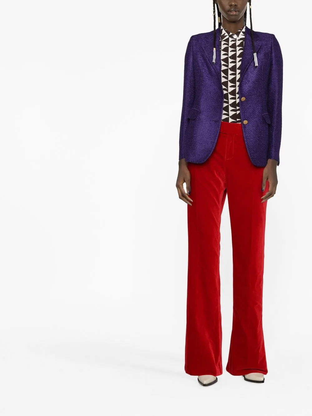 

Tagliatore blazer con botones - Morado