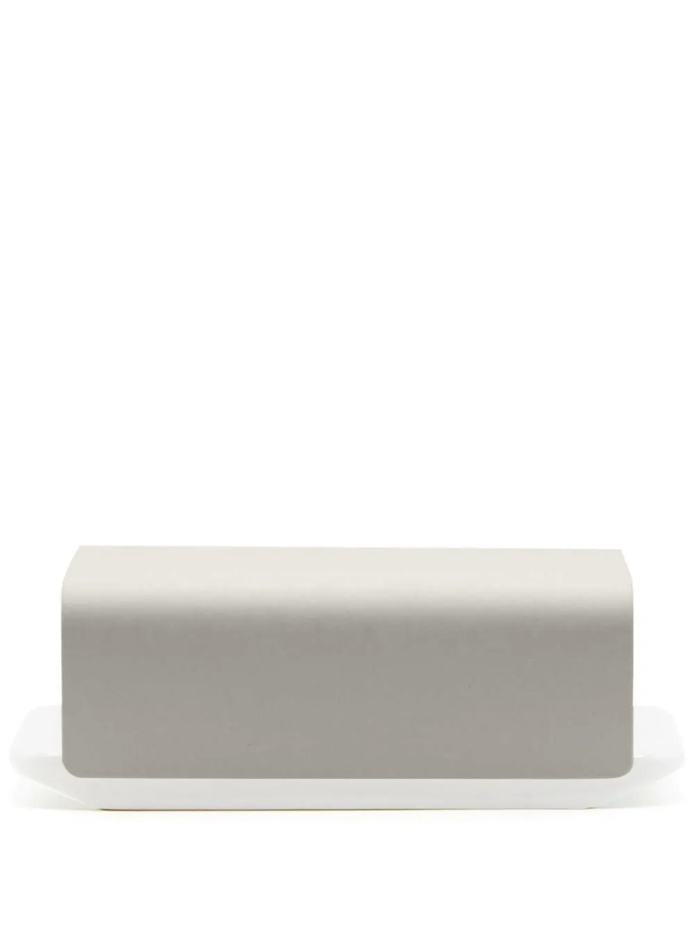 Alessi porcelain butter dish | Grey | Image 1