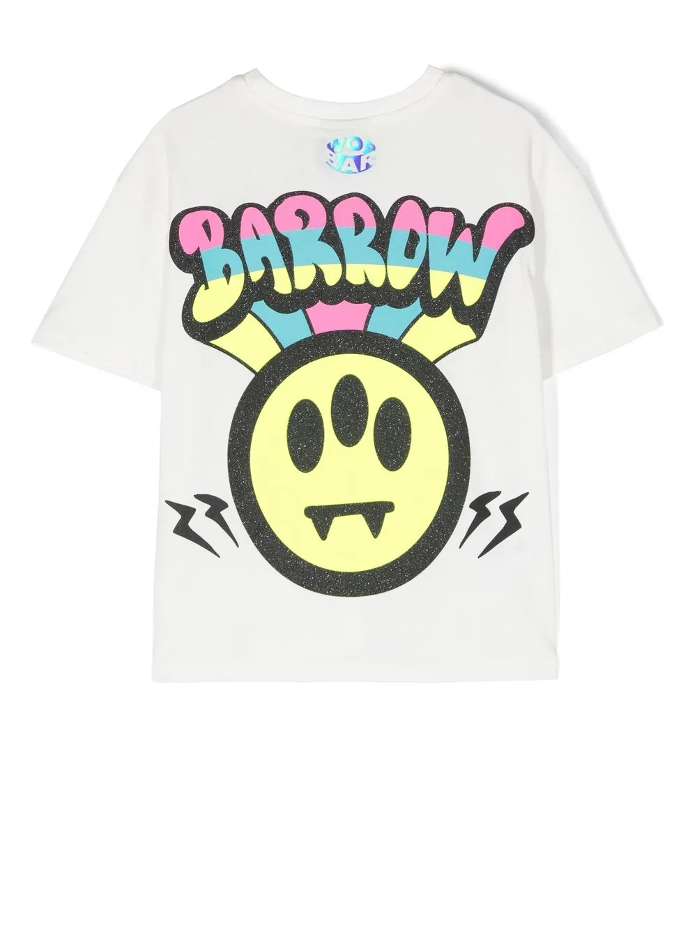 Barrow kids T-shirt met logoprint - Wit