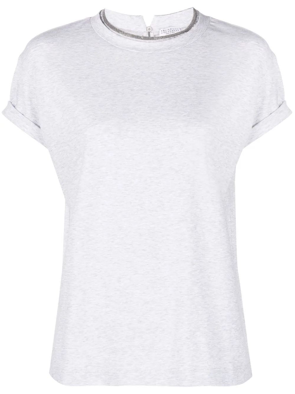 

Brunello Cucinelli cotton-blend T-shirt - Grey