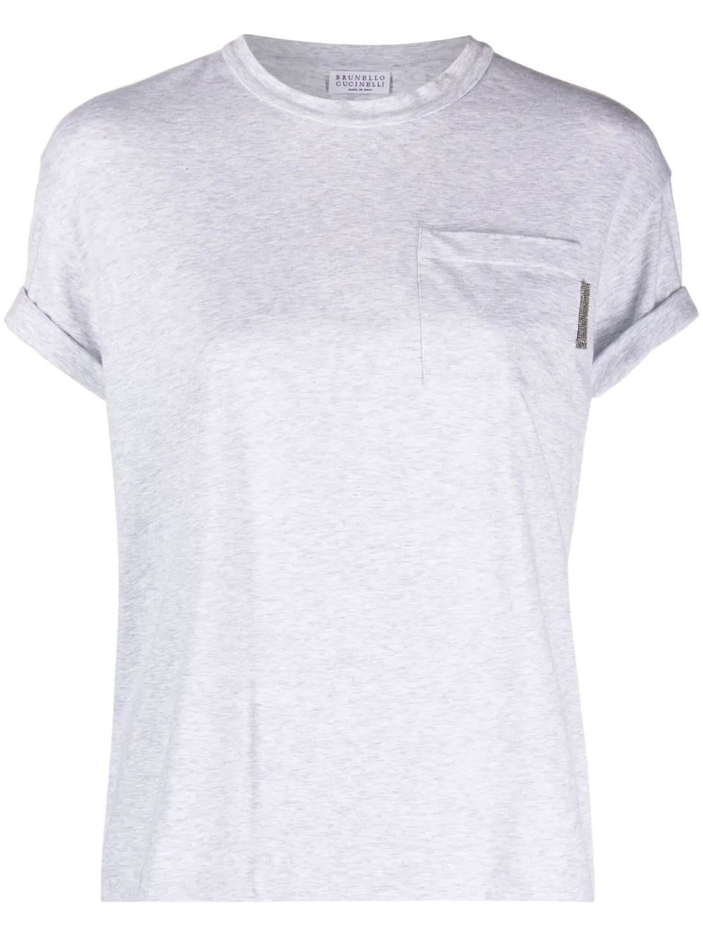 

Brunello Cucinelli cotton-blend T-shirt - Grey