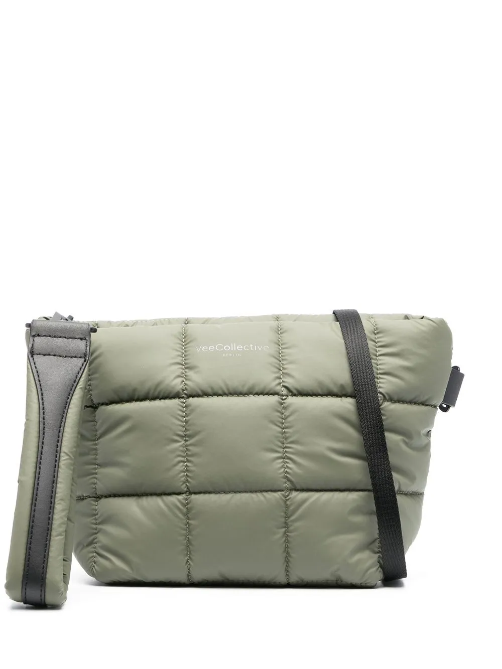 VeeCollective Porter quilted shoulder bag - Green