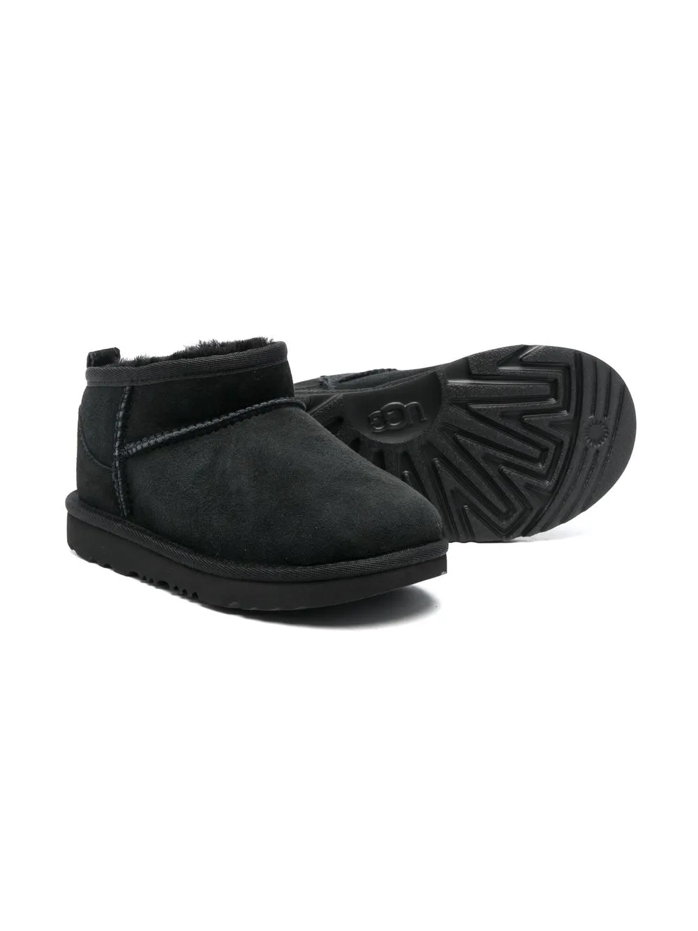 UGG Kids Classic Ultra-Mini laarzen - Zwart