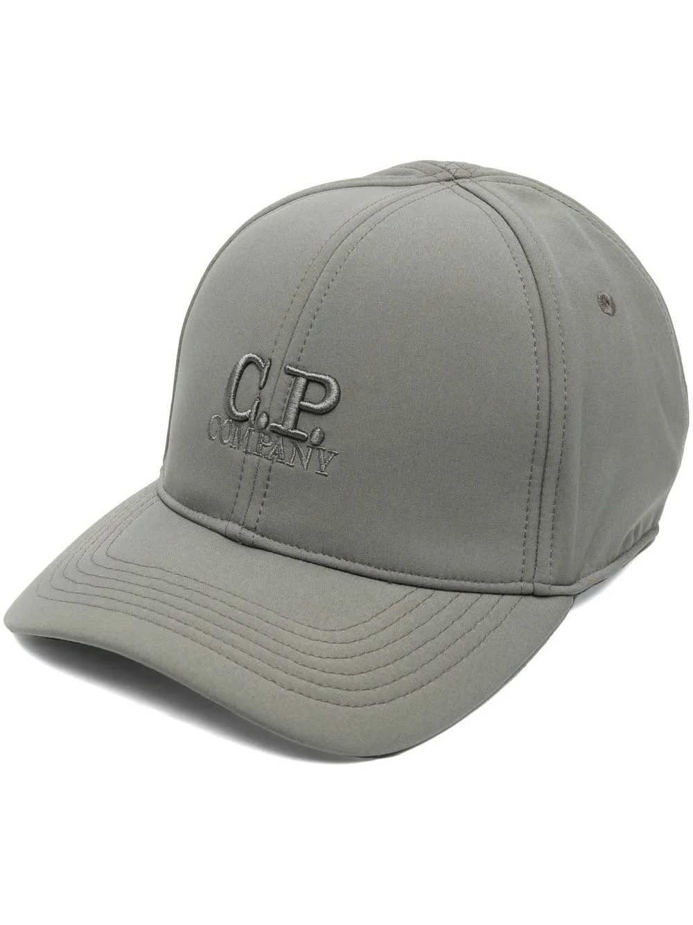 

C.P. Company embroidered-logo baseball cap - Green