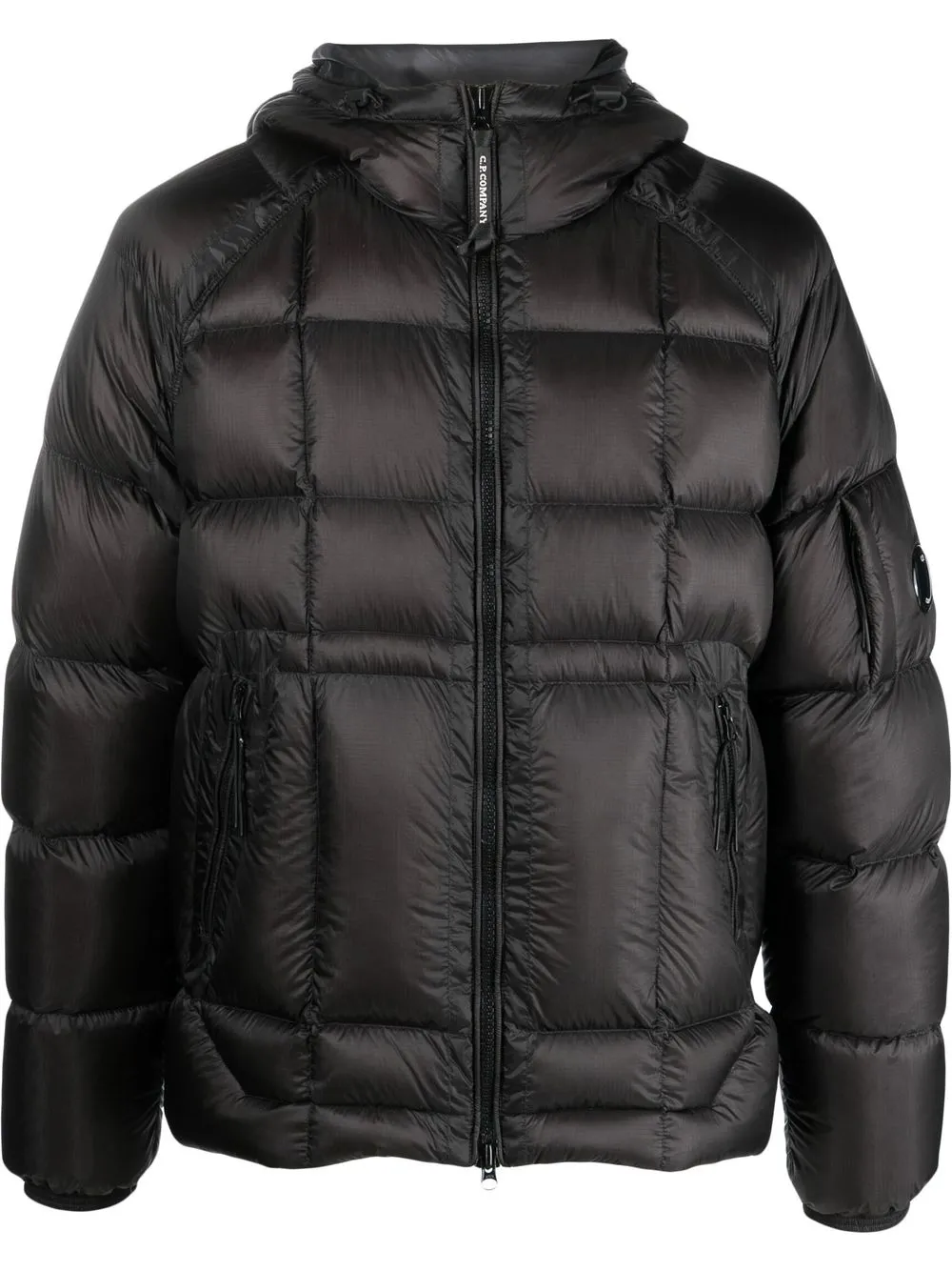 

C.P. Company padded hooded jacket - Black