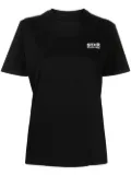 Golden Goose logo-print short-sleeve T-shirt - Black