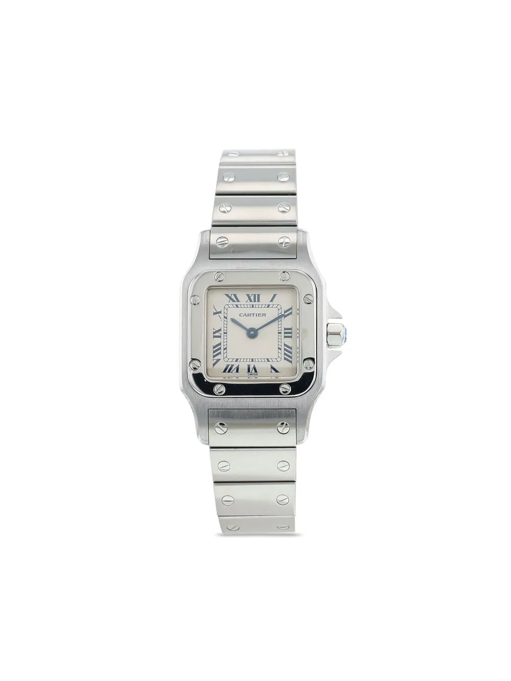 

Cartier 1990 pre-owned Santos Galbée 24mm - Neutrals