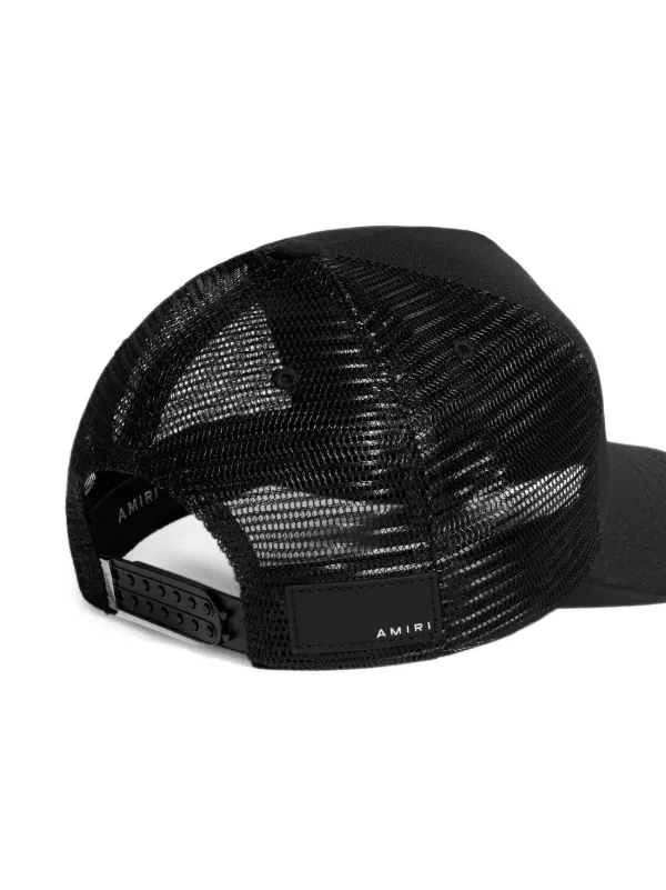 AMIRI Core Logo Trucker Hat | Black | FARFETCH