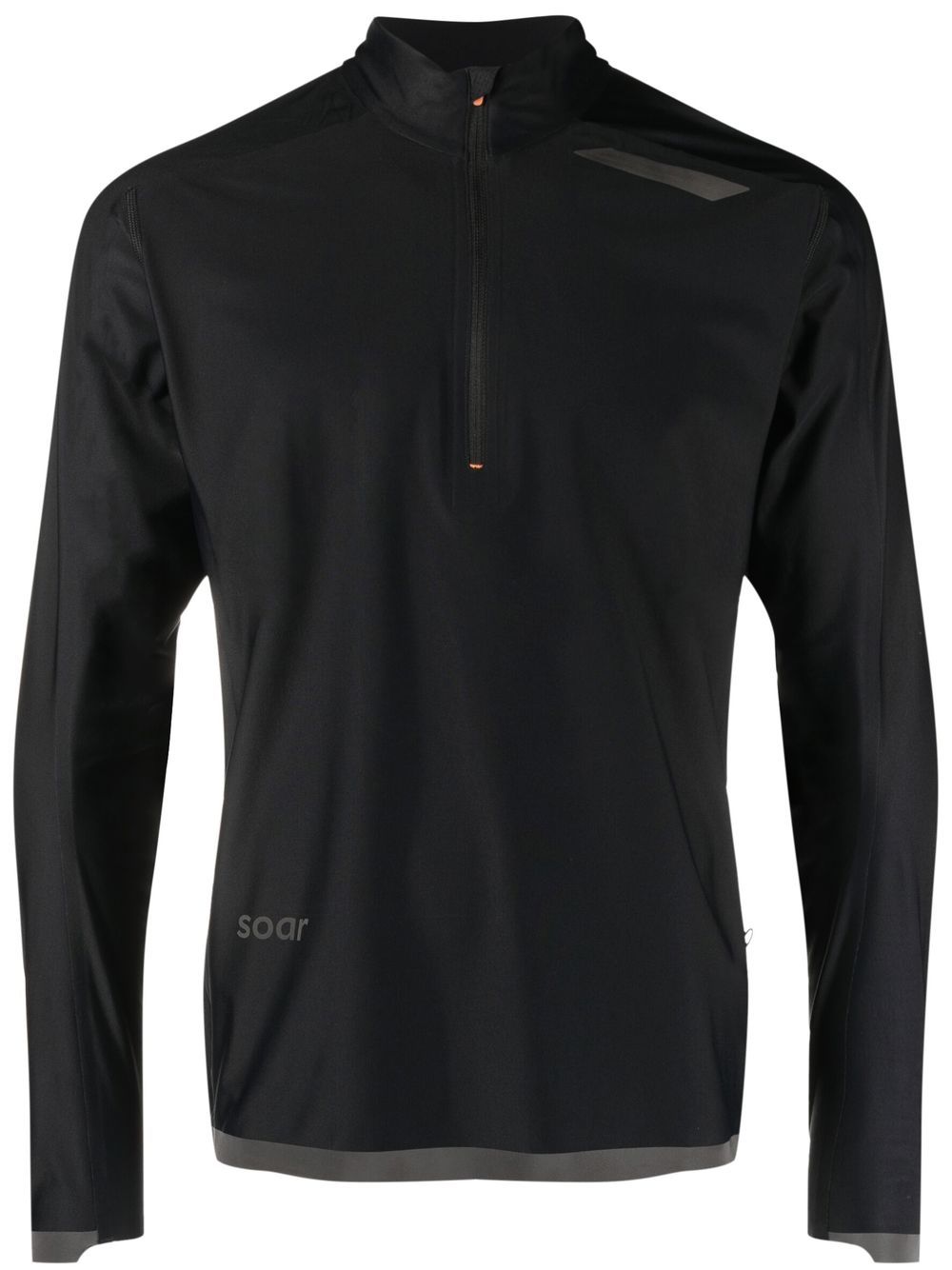 half-zip windbreaker