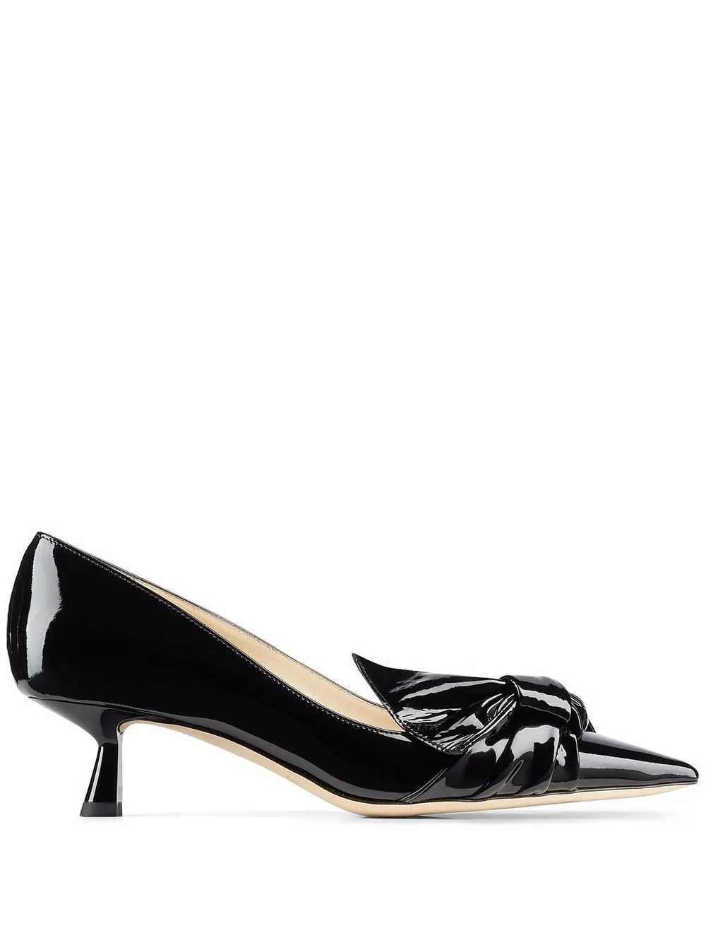 

Jimmy Choo zapatillas Elinor con tacón de 45mm - Negro