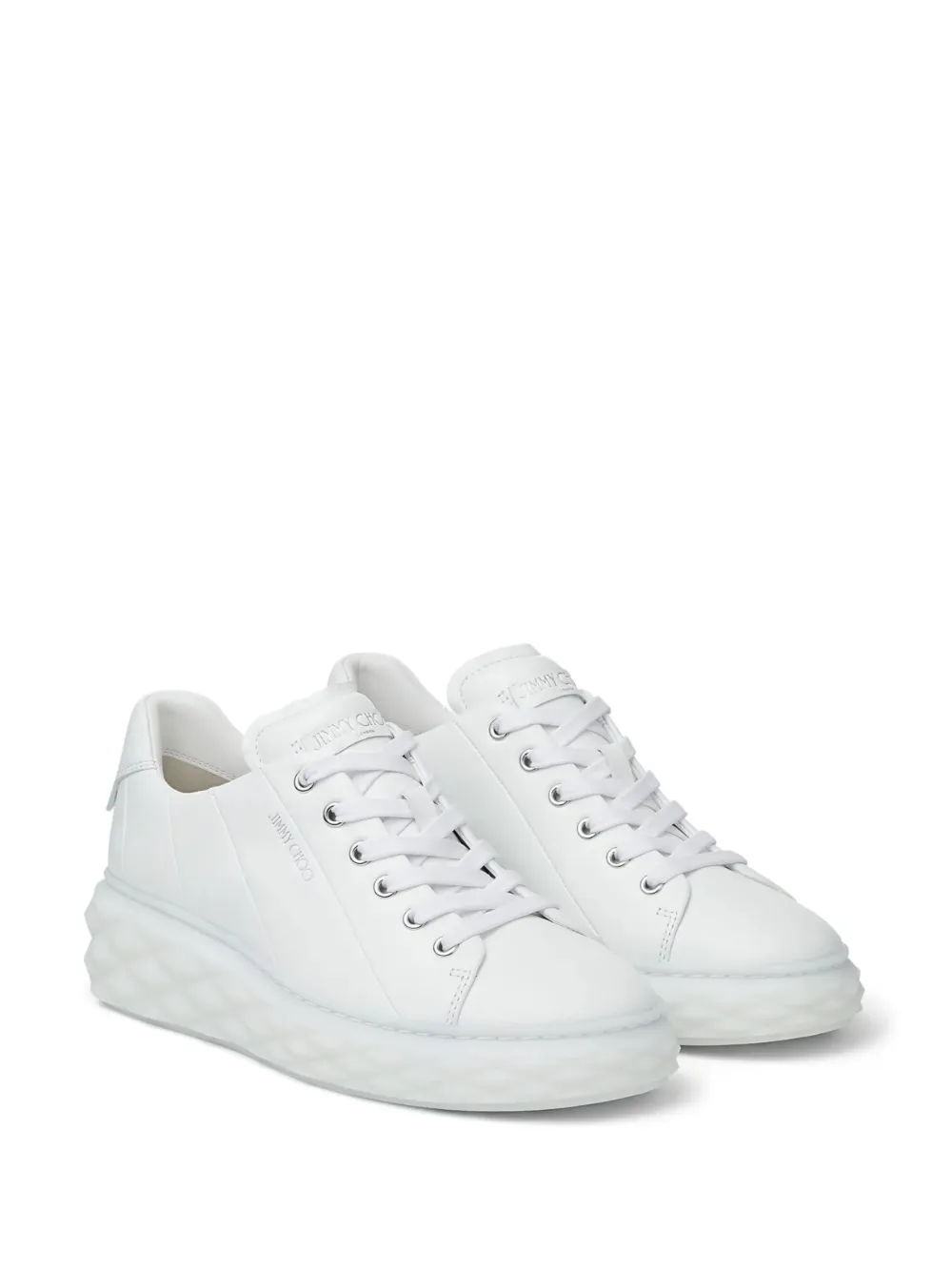 Jimmy Choo Diamond Light Maxi/F スニーカー | ホワイト | FARFETCH JP