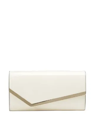 Jimmy Choo Emmie クラッチバッグ Champagne グリッターレザー・クラッチバッグ |EMMIE |2018年
