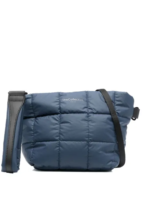 VeeCollective sac à bandoulière matelassé à design carré