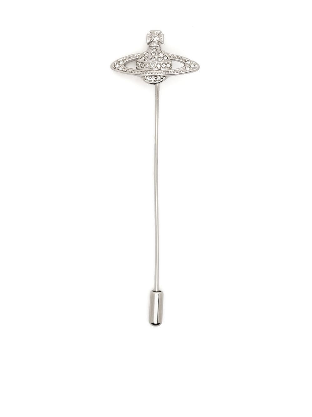Vivienne Westwood Orb-detail crystal pin