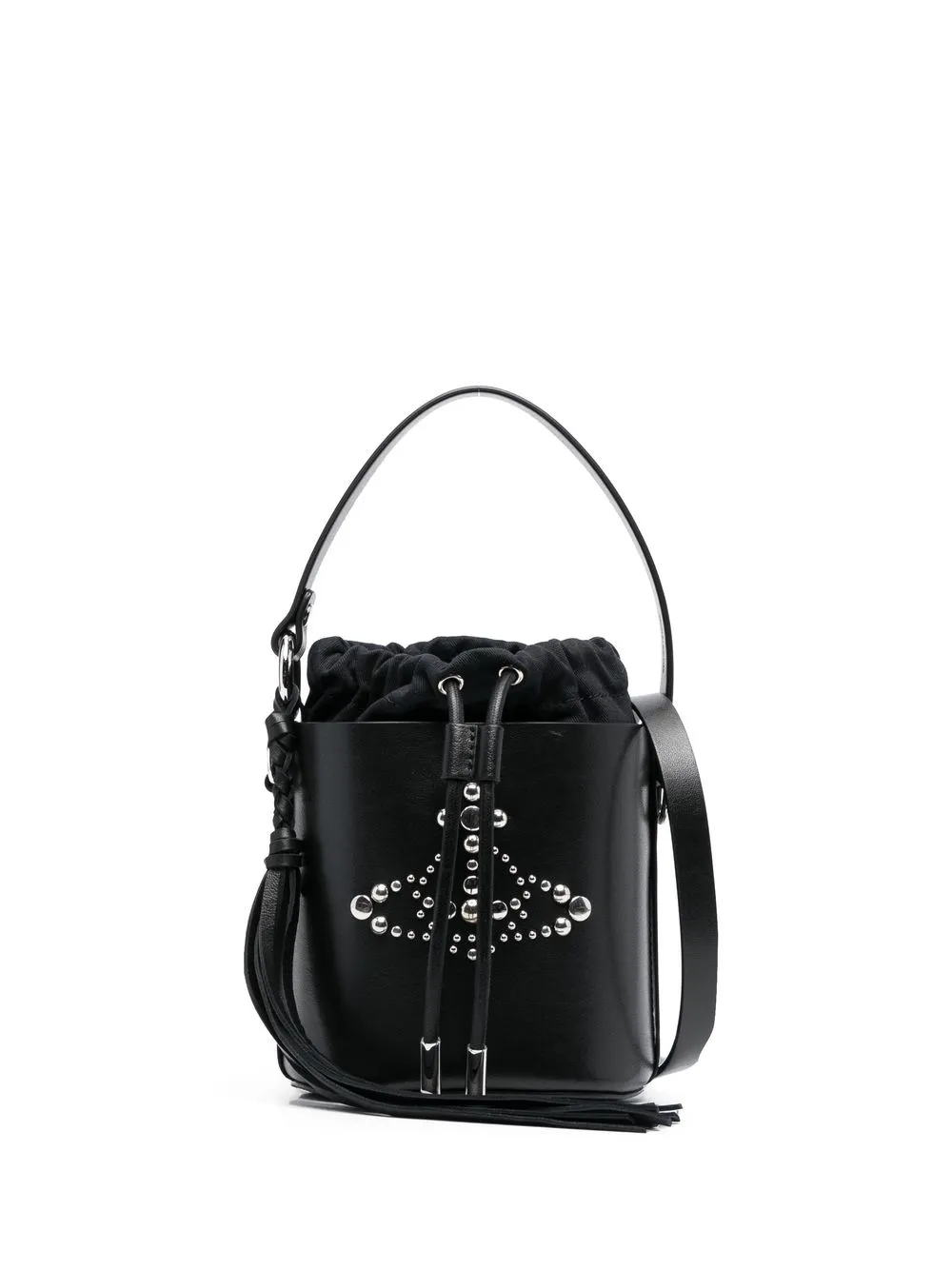 

Vivienne Westwood bolsa bucket Daisy con aplique Orb - Negro