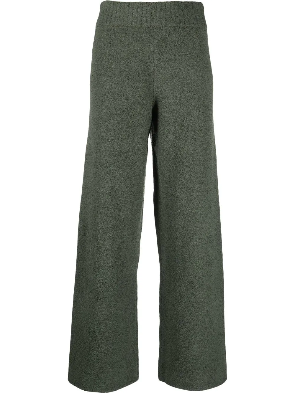 

UGG straight-leg cut knit trousers - Green