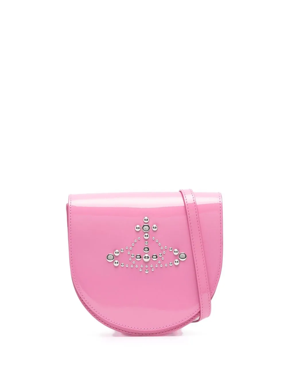 

Vivienne Westwood bolsa de hombro con detalle Orb - Rosado