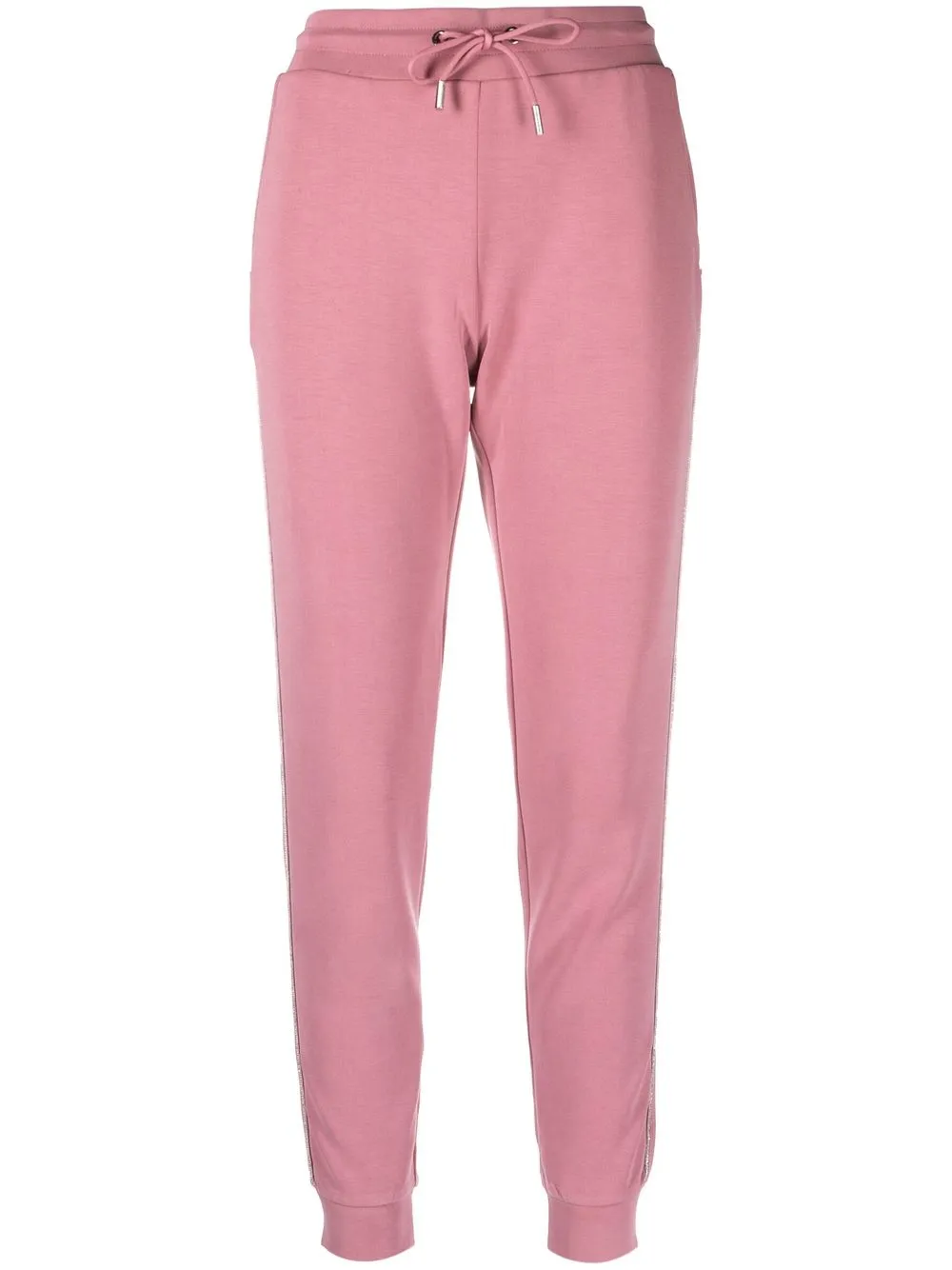 

Ea7 Emporio Armani logo track pants - Pink