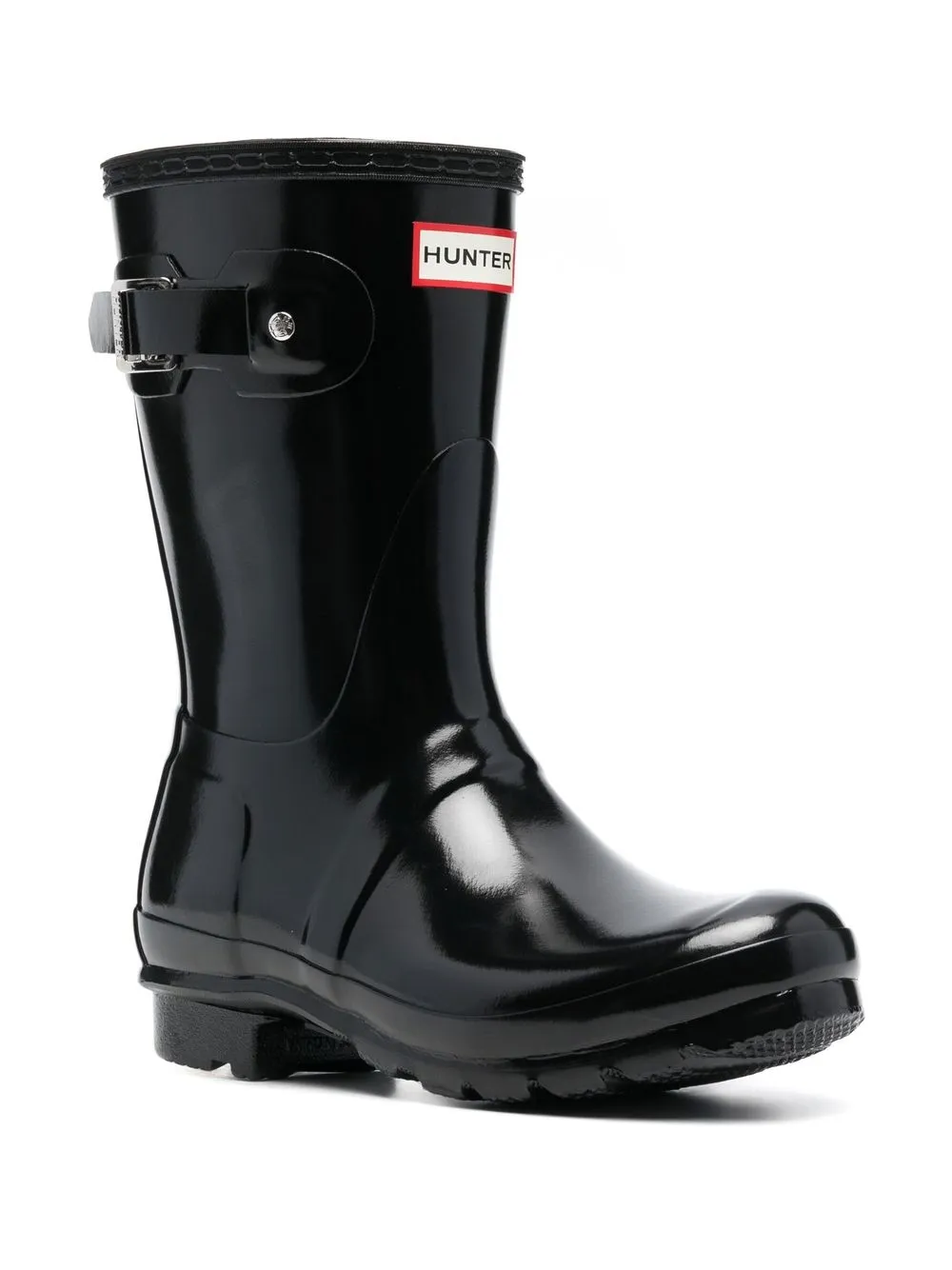 Hunter logo-patch detail boots | Ankle Boots | Image 2