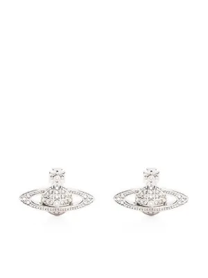 classic diamond Chanel earrings - The Designer Club