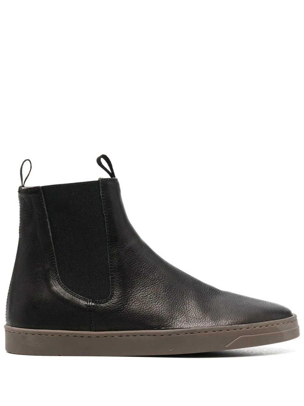 

Officine Creative elasticated leather ankle boots - Black