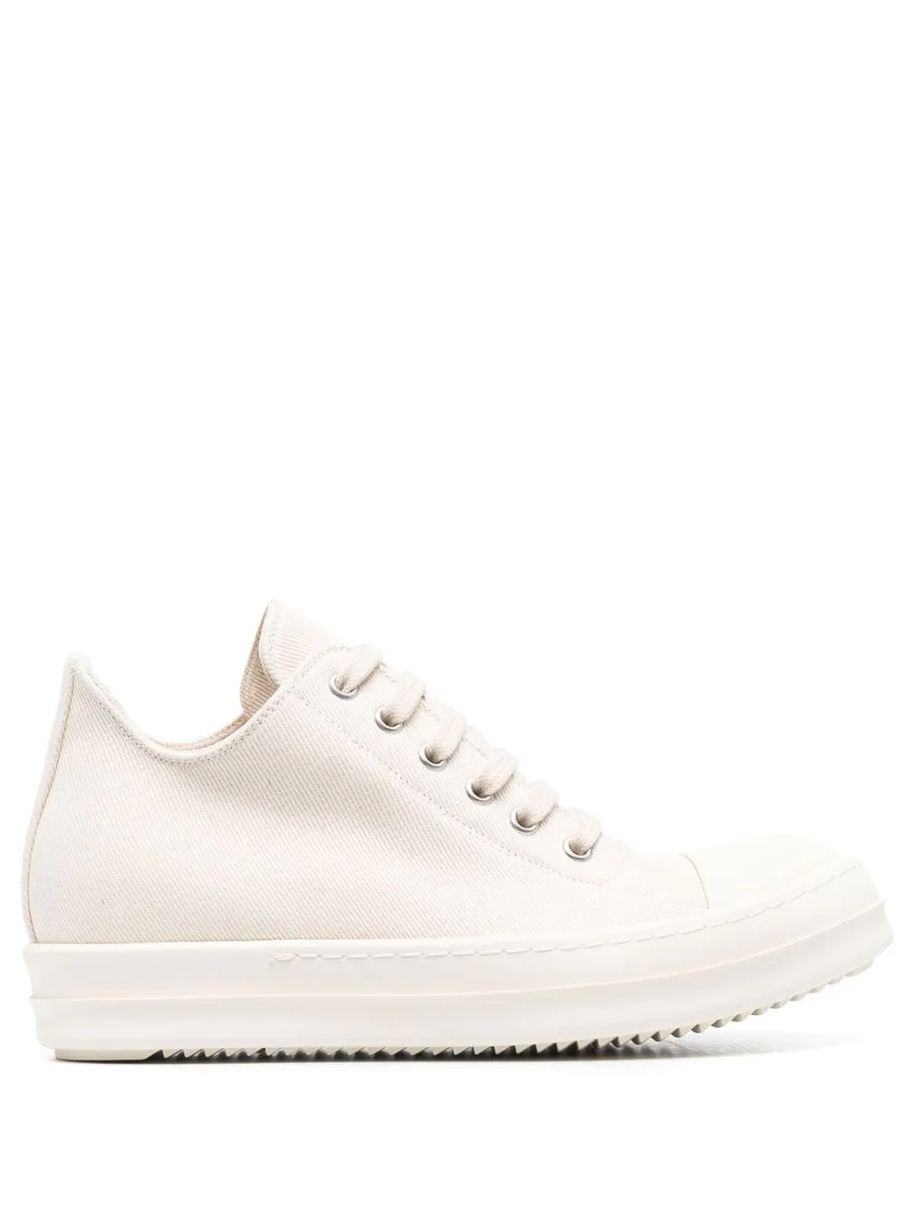 

Rick Owens DRKSHDW tenis bajos de mezclilla - Neutro