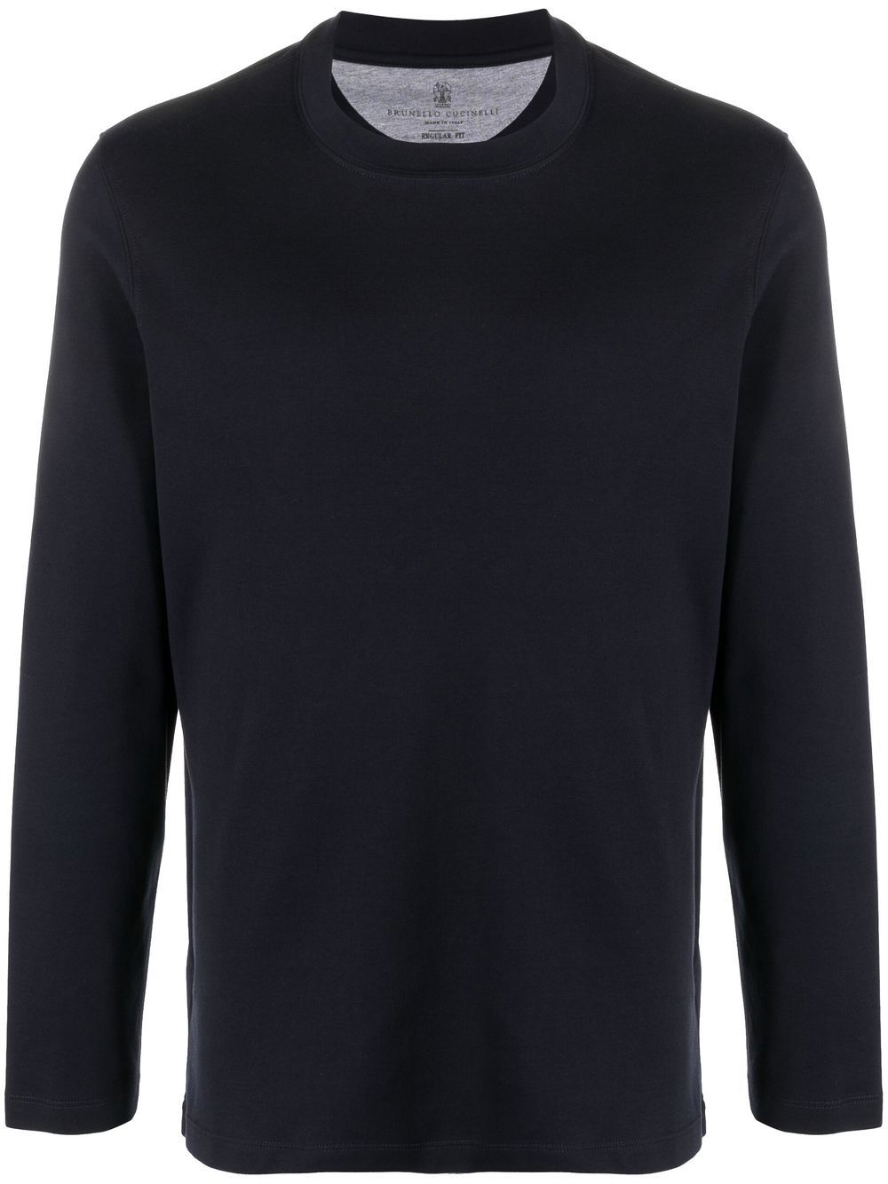 Brunello Cucinelli crew neck cotton sweatshirt Men